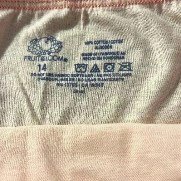 Fruit of the Loom Girls Underwear hipsters size 14 multi color 20 pairs NWOT - Picture 8 of 9